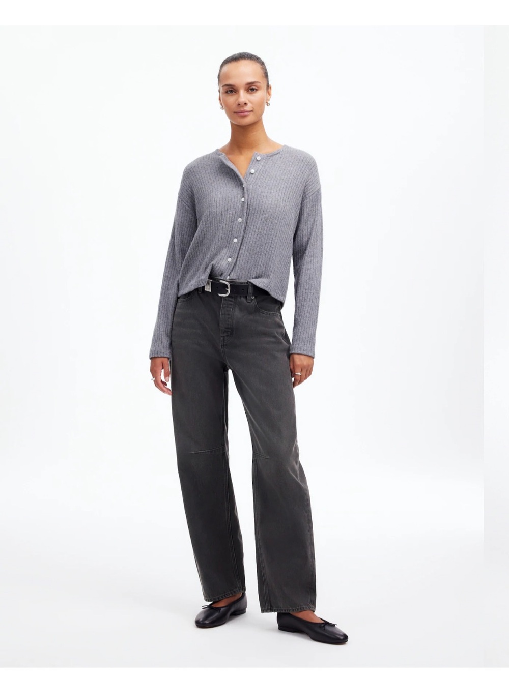 The Darted Barrel-Leg Jean